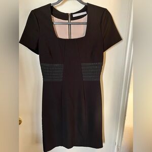 Marc New York Black Sheath Dress with Square Neckline Sz. XS